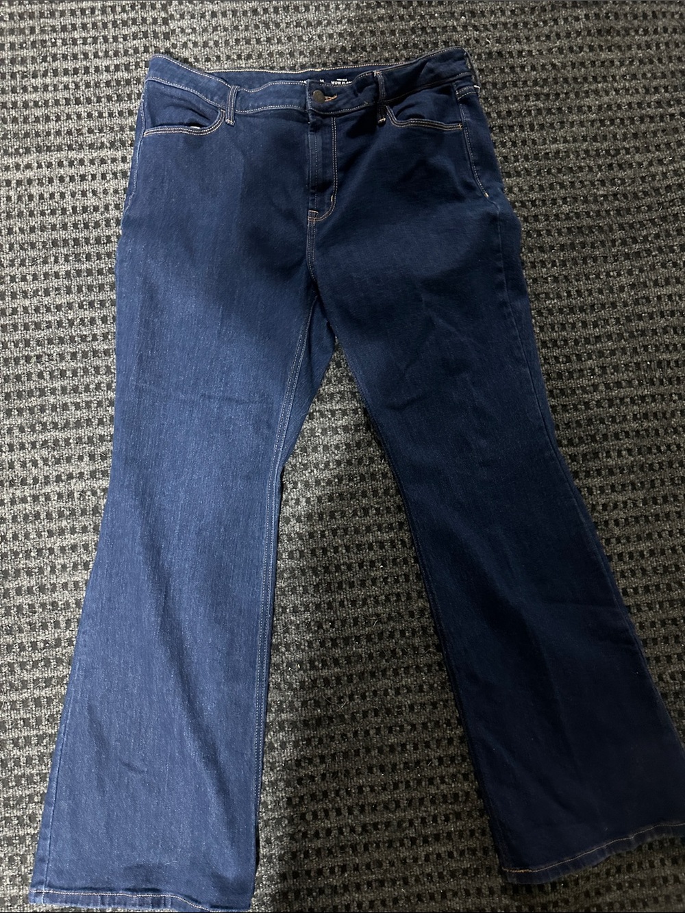 Old Navy Navy Blue Flare Jeans